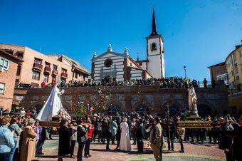 La tradicional Procesión del Encuentro este domingo en Pozuelo