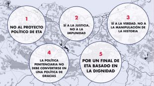 Pozuelo por un fin de ETA 