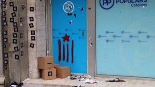 El Ayuntamiento expresa su rechazo a los ataques de Juventudes de la CUP a la sede del PP de Cataluña