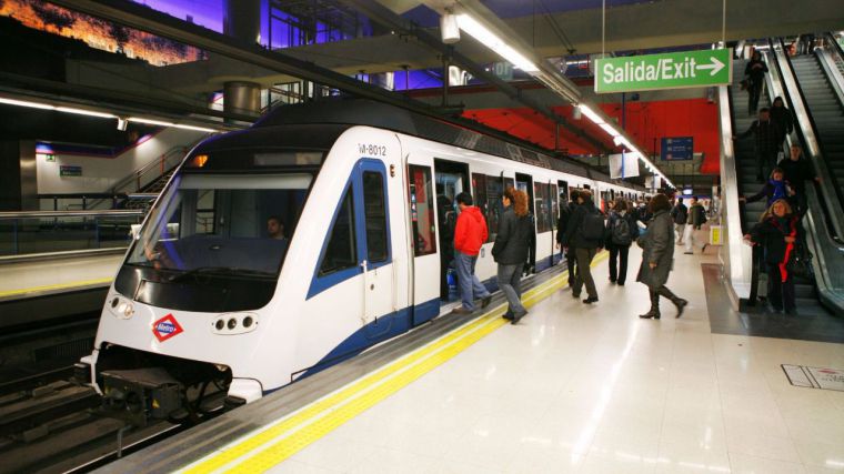 Metro de Madrid incrementó un 7,15% el número de viajeros en el mes de mayo