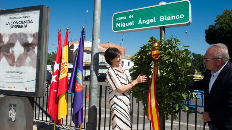 Pozuelo de Alarcón rinde homenaje a Miguel Ángel Blanco en el XX Aniversario de su secuestro y asesinato
