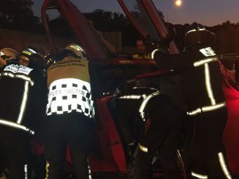 Accidente en Pozuelo de Alarcón deja cuatro heridos de 20 años, dos muy graves