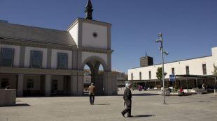 Corte de tráfico en el túnel de la Plaza del Padre Vallet