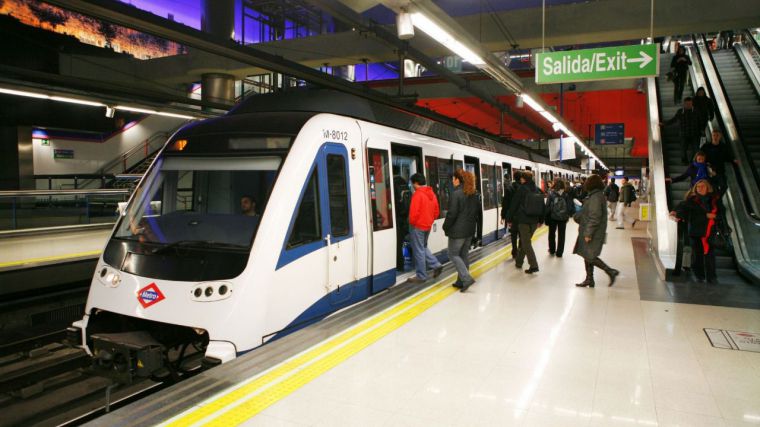 Aumenta un 10,29% el número de viajeros en el Metro en junio