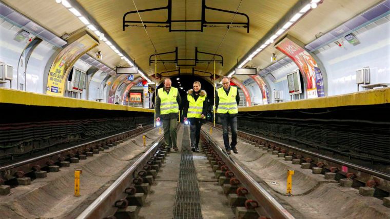 Reforzada la línea 1 de Metro durante el cierre de la estación de Cercanías de Sol