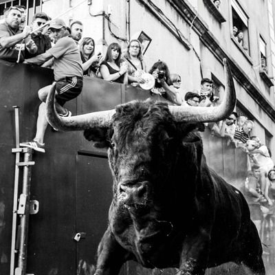 Susana Pérez Quislant inaugura la exposición fotográfica “Vamos a ver los toros” del pozuelero Manuel G. Cosía