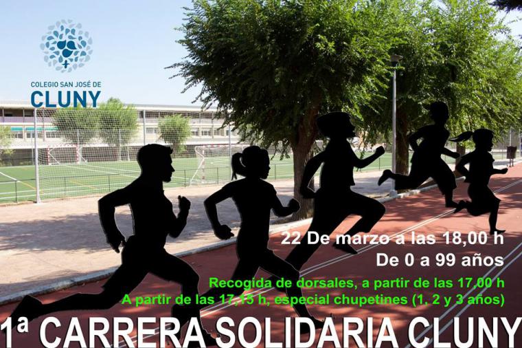 Hoy viernes 22 de marzo se celebra la I Carrera Solidaria