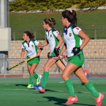 Fin de semana duro para las chicas del Club Hockey Pozuelo