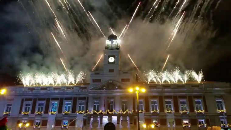 Daremos la bienvenida a 2018 con fuegos artificiales en la Real Casa de Correos