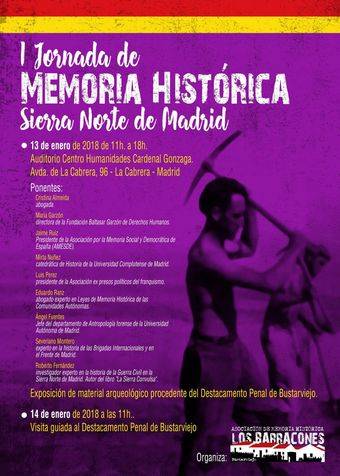 Primera jornada de Memoria Histórica en la Sierra Norte de Madrid