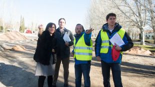 Ya están en marcha las obras de la nueva zona deportiva y de ocio en la explanada del antiguo mercadillo