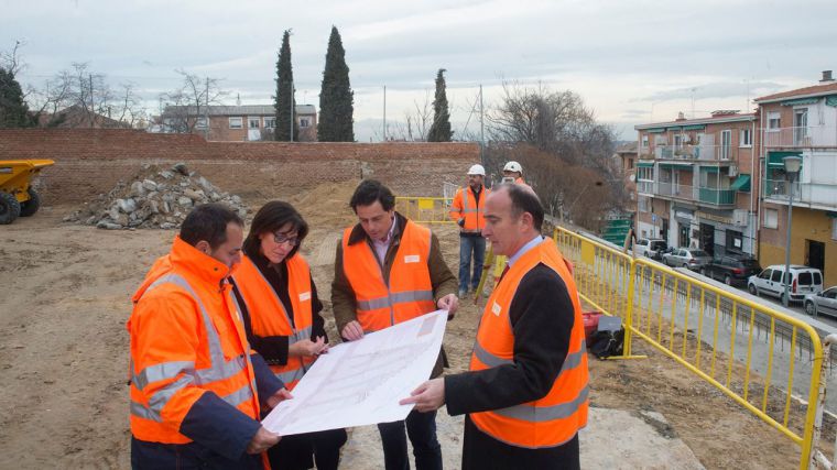 Las obras para la rehabilitación del céntrico Barrio de las Flores avanzan a buen ritmo