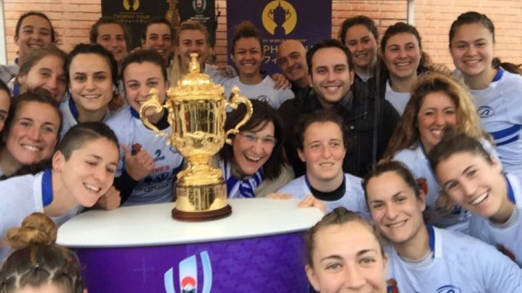 La Copa del Mundo de Rugby hace parada en el Valle de las Cañas de Pozuelo de Alarcón