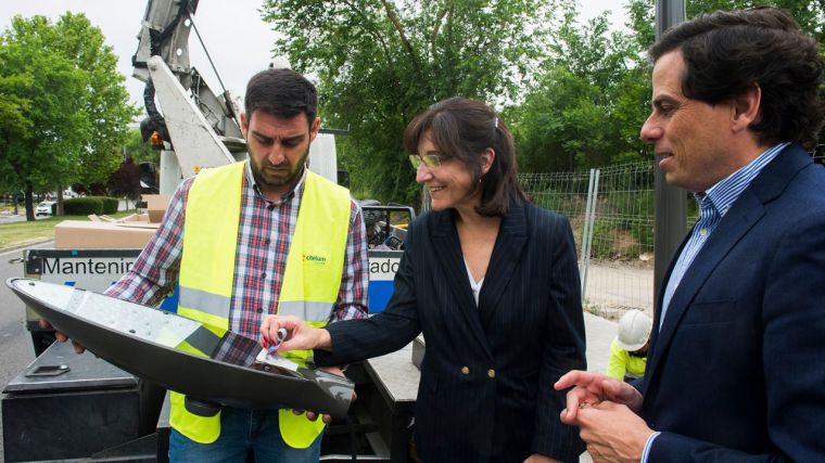 Pozuelo renueva y mejora el alumbrado público de la Avenida Pablo VI