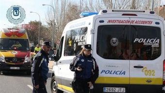 Localizado un individuo en Pozuelo tras atropellar a un ciclista y darse a la fuga