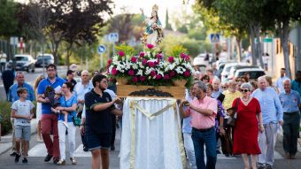 La Colonia de Los Ángeles de Pozuelo de Alarcón ha celebrado las fiestas en honor a su patrona