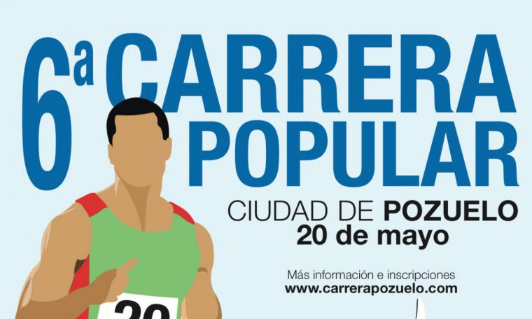 Pozuelo acoge la sexta edición de la Carrera Popular “Ciudad de Pozuelo” el próximo 20 de mayo