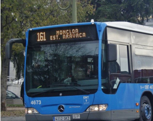 La EMT amplía el recorrido de la línea 161 (Moncloa- Estación de Aravaca) para conectar Madrid con los nuevos desarrollos de Aravaca y que también afectan a Pozuelo