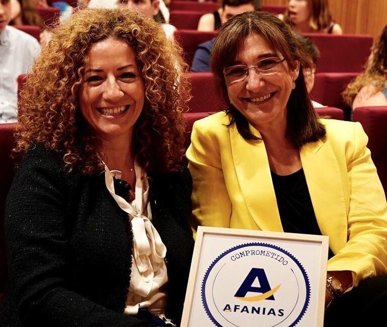 El Ayuntamiento, distinguido con el Sello “Afanias Comprometido” por su atención a las personas con discapacidad intelectual