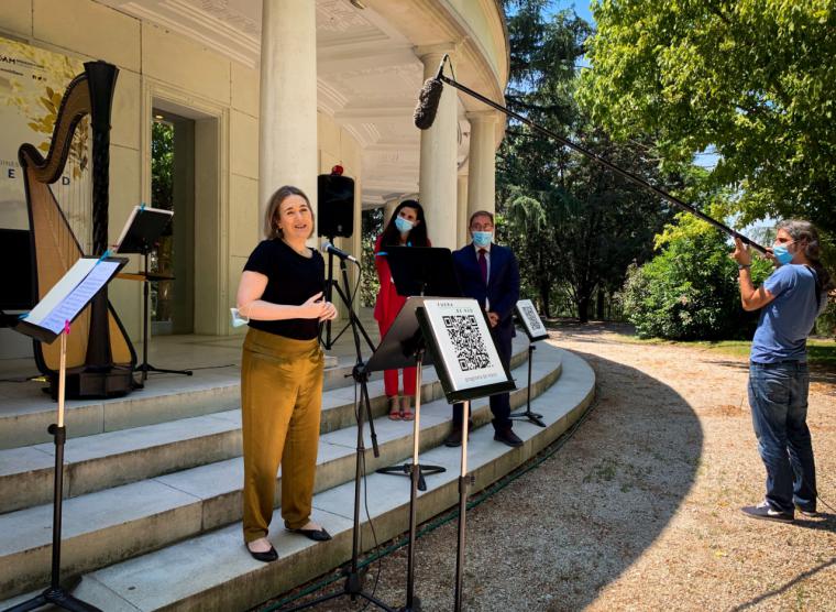 La Comunidad de Madrid presenta el festival Fuera de Red, atardeceres en los jardines de Hortaleza