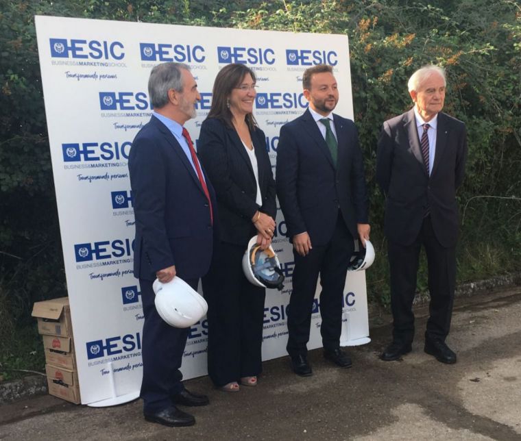 ESIC pone la primera piedra de su nueva Business School en Pozuelo de Alarcón