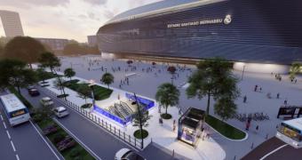 La estación de Metro Santiago Bernabéu tendrá un nuevo diseño inspirado en el Real Madrid