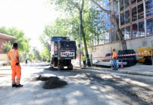 Moncloa-Aravaca renueva 10 calles con la Operación Asfalto