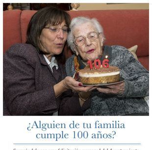 Las personas que cumplen 100 años en Pozuelo de Alarcón podrán celebrar su centenario con una visita institucional