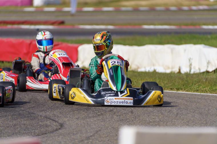 El pozuelero Álvaro Jiménez, de solo 13 años, se convierte por segundo año consecutivo en campeón madrileño de karts en categoría junior