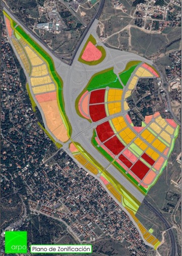 Aprobación definitiva del proyecto de reparcelación del área de reparto Pozuelo Oeste (ARPO)