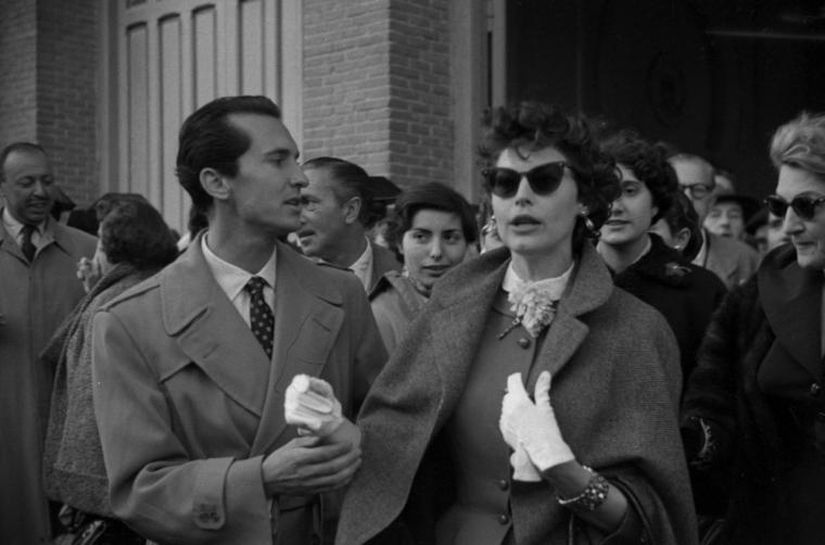 Ava Gardner y Luis Miguel Dominguín