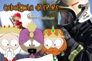 Los bomberos de la Comunidad repartirán caramelos y cuentos en la Cabalgata de Reyes de Pozuelo