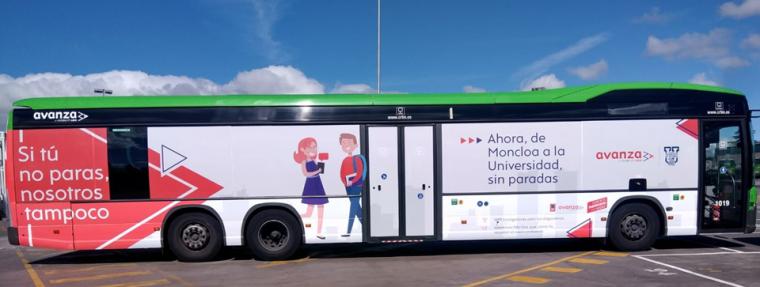 La Universidad Francisco de Vitoria (Madrid) amplía su horario de autobuses con motivo del inicio del curso académico