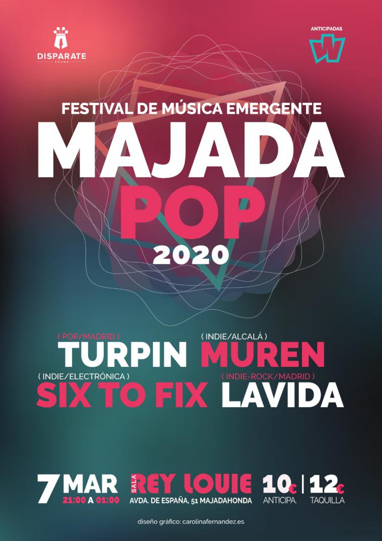 FESTIVAL MAJADAPOP 2020. La música florece en el noroeste de Madrid