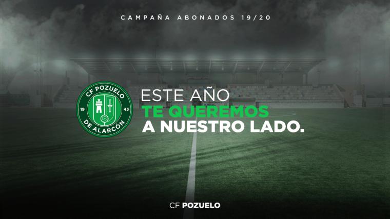 El CF Pozuelo anuncia sus patrocinadores y lanza su nueva campaña de abonados bajo el claim “Este año te queremos a nuestro lado”