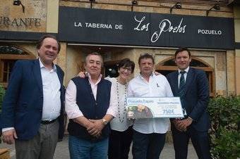 Tercera tapa ganadora: Filloas de tetilla y zorza con aceite de pimentón