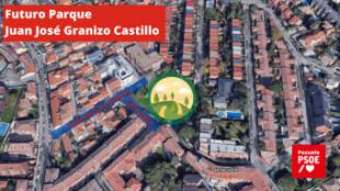 El PSOE de Pozuelo propone la creación de un parque en el Pueblo