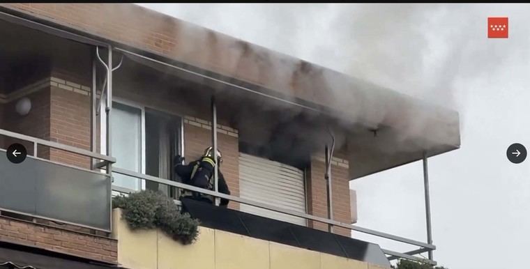 Herido leve al manipular la batería de la bicicleta eléctrica en Pozuelo