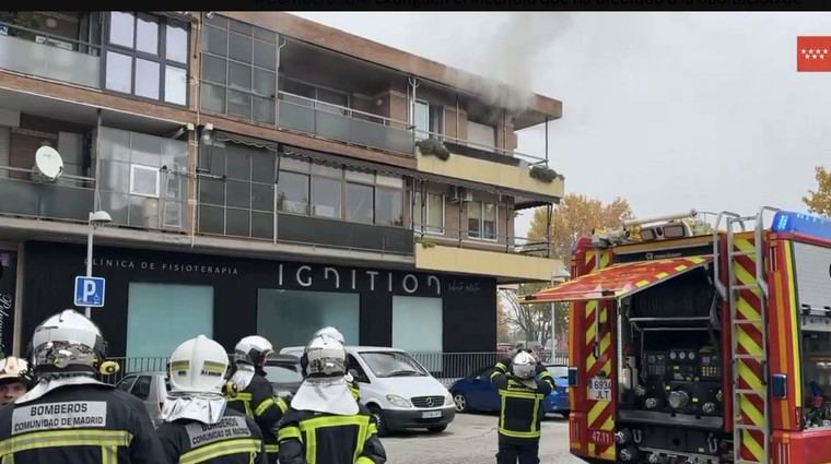 Herido leve al manipular la batería de la bicicleta eléctrica en Pozuelo