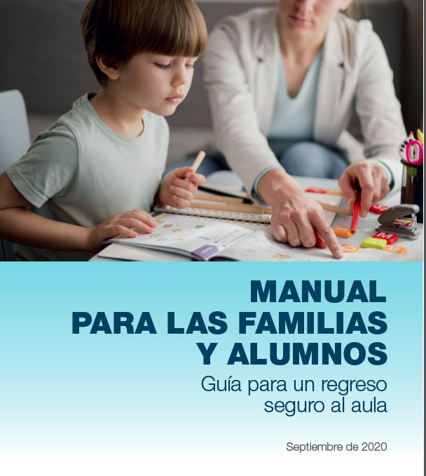 La Comunidad de Madrid edita un manual para ayudar a familias y centros educativos durante el curso escolar 2020/21
