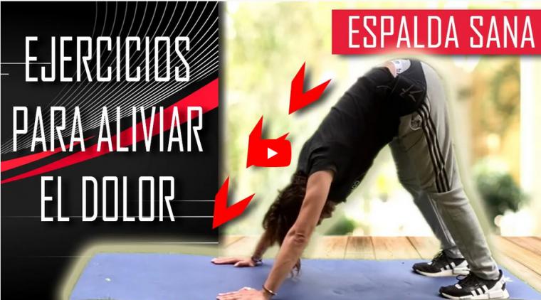 Cris Tello propone ejercicios para aliviar el dolor de espalda