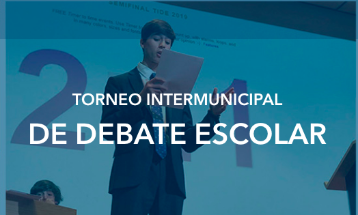 Abierto el plazo de inscripción para participar en el IX Torneo Intermunicipal de Debate Escolar