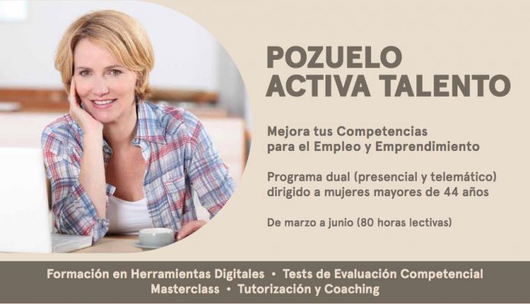 Pozuelo Activa Talento, un nuevo programa formativo gratuito