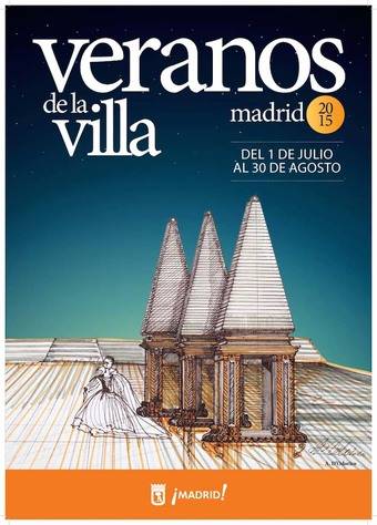 Cartel oficial de Veranos de la Villa 2015