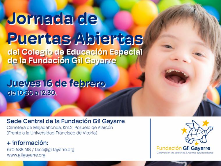 Puertas Abiertas en el colegio de la Fundación Gil Gayarre