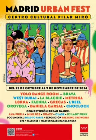 Madrid Urban Fest termina este fin de semana con las músicas de L'Beel, Orovega, Daniela Garsal y Choclock