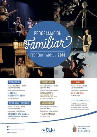 Arranca la programación familiar en los auditorios de la Escuela de Música y el espacio cultural Volturno