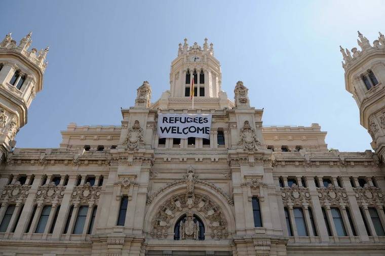 Madrid se solidariza con los refugiados
