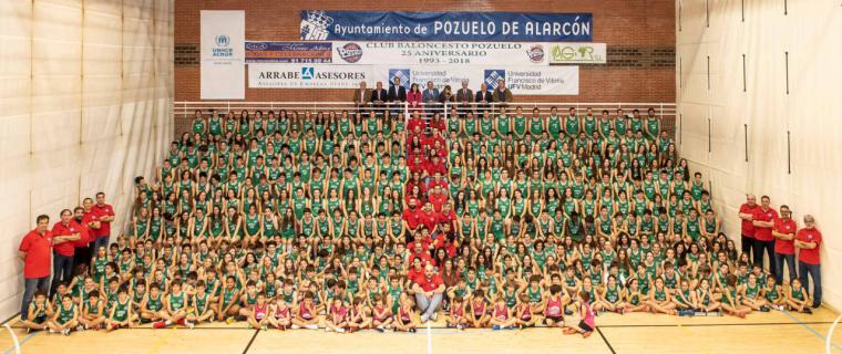 El Club Baloncesto Pozuelo celebra su 25 Aniversario