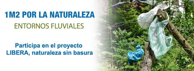 1M2 por la naturaleza. Actividad de voluntariado ambiental.